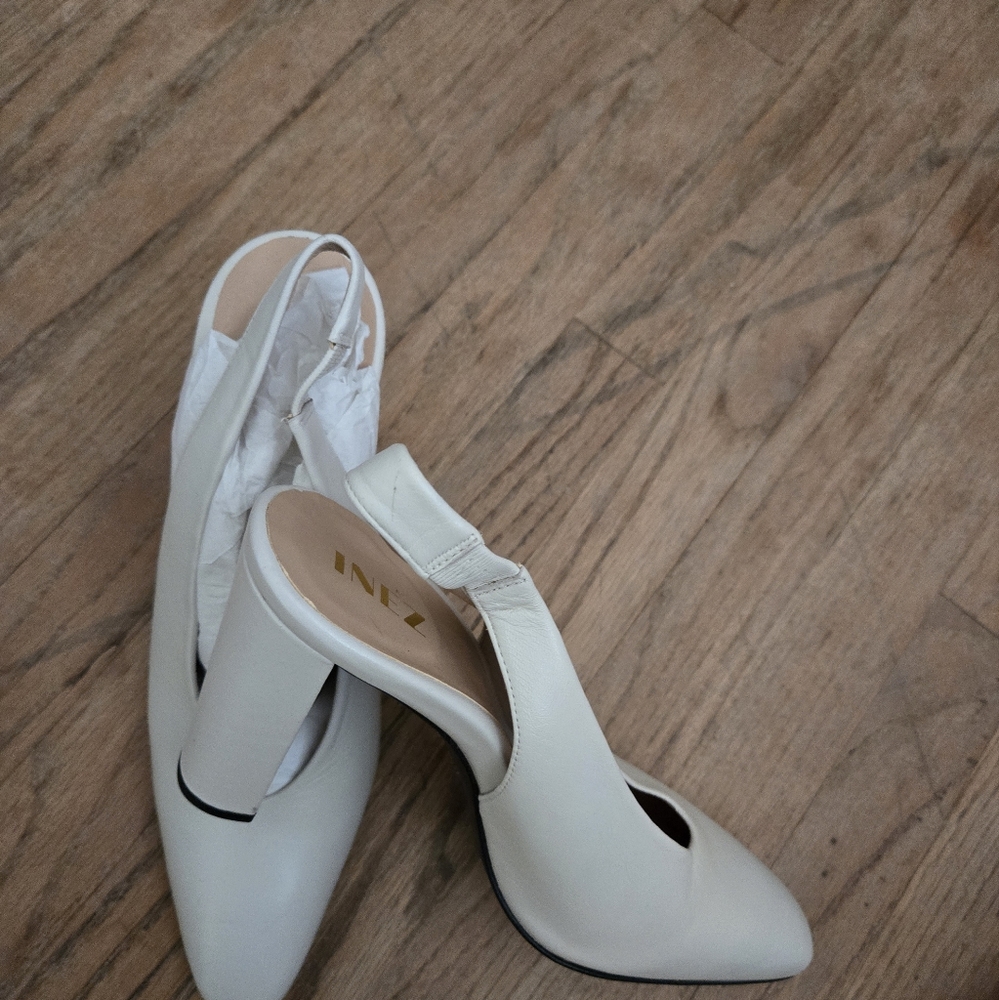 Inez Cream Heels